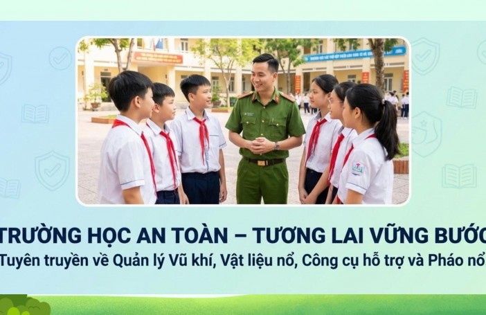 Trường học an toàn – tương lai vững bước